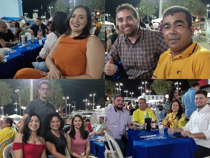 Vereadores participam da 5º noite do Festejo de N. Sra. do Livramento